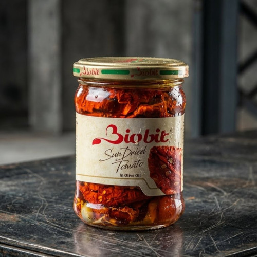 گوجه خشک شده در روغن زیتون